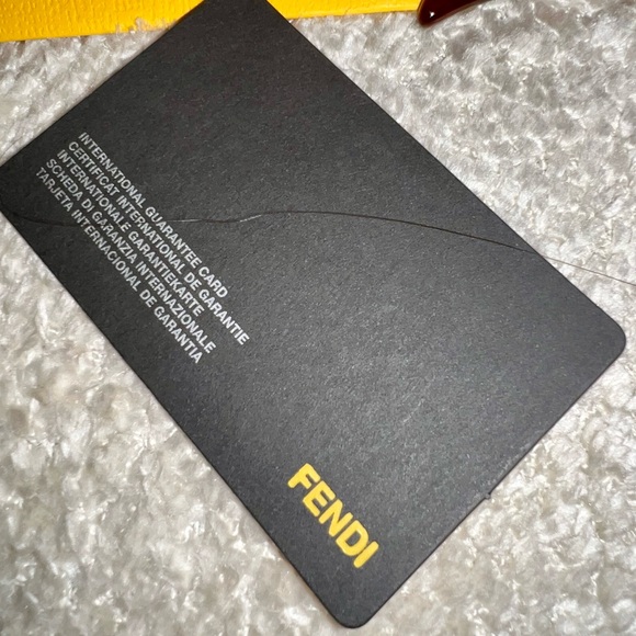 Authentic Fendi glasses frame. New with tags. Comes with authenticity card. - Picture 2 of 8